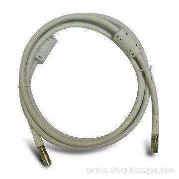 RF Cable with Bare or Tinned Copper Conductor, Suitable for Electronic and Testing Tools